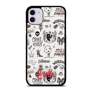 CRUELLA DISNEY PATTERN iPhone 11 Case