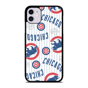 CHICAGO CUBS PATTERN iPhone 11 Case