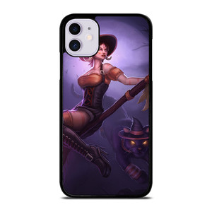 WITCH AND HALLOWEEN MOON iPhone 11 Case WITCH AND HALLOWEEN MOON iPhone 11 Case