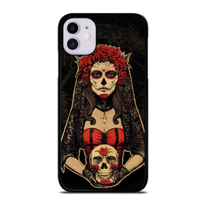 SUGAR SKULL GIRL 2 iPhone 11 Case