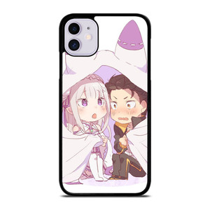 SUBARU AND EMILIA CHIBI iPhone 11 Case