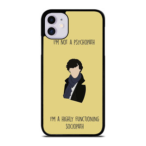 SHERLOCK HOLMES QUOTES iPhone 11 Case
