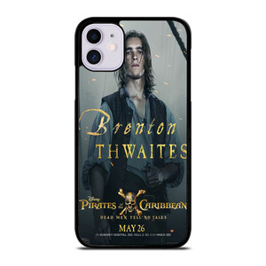 PIRATES OF THE CARIBBEAN BRENTON THWAITES iPhone 11 Case PIRATES OF THE CARIBBEAN BRENTON THWAITES iPhone 11 Case