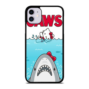 JAWS VS HELLO KITTY iPhone 11 Case