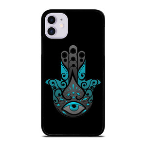 HAMSA EVIL EYE HAND 2 iPhone 11 Case