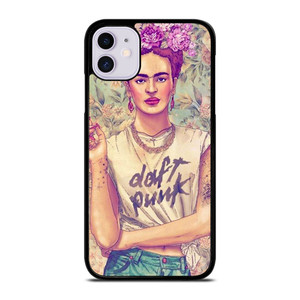 FRIDA KAHLO DAFT PUNK iPhone 11 Case FRIDA KAHLO DAFT PUNK iPhone 11 Case