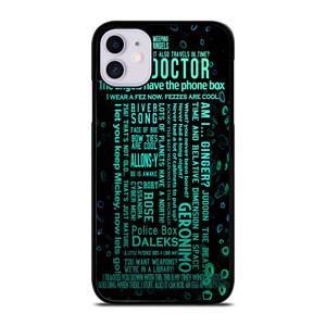 DOCTOR WHO TARDIS iPhone 11 Case DOCTOR WHO TARDIS iPhone 11 Case