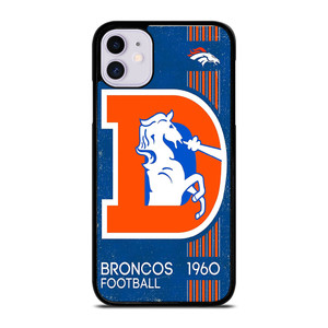 DENVER BRONCOS RETRO LOGO iPhone 11 Case