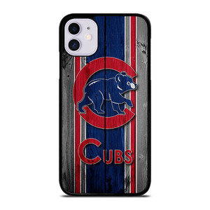CHICAGO CUBS WOODEN iPhone 11 Case