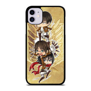 CHIBI ATTACK ON TITAN iPhone 11 Case CHIBI ATTACK ON TITAN iPhone 11 Case