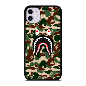 BAPE SHARK FACE CAMO iPhone 11 Case