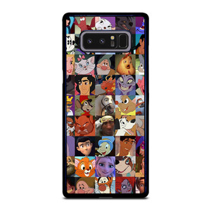 ALL DISNEY CHARACTERS COLLAGE Samsung Galaxy Note 8 Case