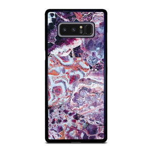 PURPLE CRYSTAL MARBLE PATTERN 2 Samsung Galaxy Note 8 Case