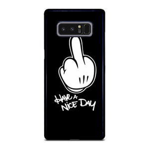 MICKEY MOUSE MIDDLE FINGER Samsung Galaxy Note 8 Case MICKEY MOUSE MIDDLE FINGER Samsung Galaxy Note 8 Case