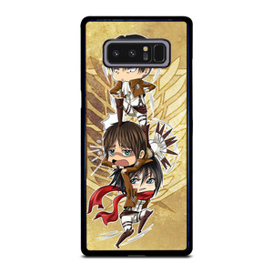 CHIBI ATTACK ON TITAN Samsung Galaxy Note 8 Case CHIBI ATTACK ON TITAN Samsung Galaxy Note 8 Case