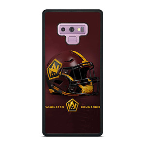 WASHINGTON COMMANDERS HELMET Samsung Galaxy Note 9 Case