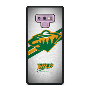 MINNESOTA WILD LOGO 3 Samsung Galaxy Note 9 Case MINNESOTA WILD LOGO 3 Samsung Galaxy Note 9 Case