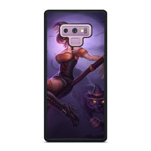 WITCH AND HALLOWEEN MOON Samsung Galaxy Note 9 Case