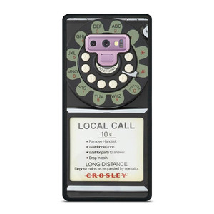 VINTAGE RETRO PAYPHONE 3 Samsung Galaxy Note 9 Case VINTAGE RETRO PAYPHONE 3 Samsung Galaxy Note 9 Case