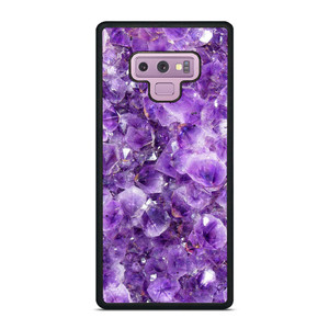 PURPLE CRYSTAL MARBLE PATTERN Samsung Galaxy Note 9 Case PURPLE CRYSTAL MARBLE PATTERN Samsung Galaxy Note 9 Case