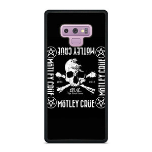 MOTLEY CRUE THE FINAL TOUR Samsung Galaxy Note 9 Case MOTLEY CRUE THE FINAL TOUR Samsung Galaxy Note 9 Case