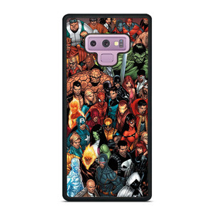 MARVEL COMICS CHARACTERS Samsung Galaxy Note 9 Case
