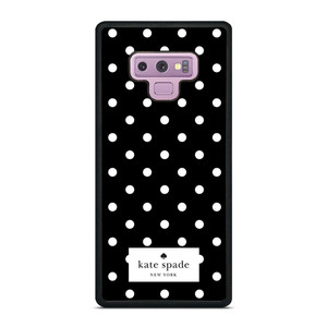 KATE SPADE POLKA BLACK Samsung Galaxy Note 9 Case