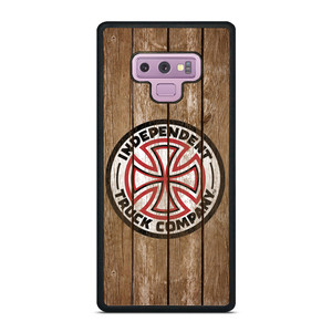 INDEPENDENT TRUCK LOGO WOODEN Samsung Galaxy Note 9 Case