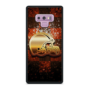 CLEVELAND BROWNS HELMET Samsung Galaxy Note 9 Case CLEVELAND BROWNS HELMET Samsung Galaxy Note 9 Case