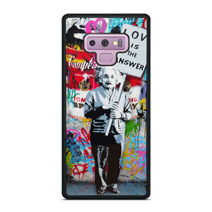 BANKSY EINSTEIN Samsung Galaxy Note 9 Case