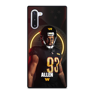 WASHINGTON COMMANDERS ALLEN Samsung Galaxy Note 10 Case WASHINGTON COMMANDERS ALLEN Samsung Galaxy Note 10 Case