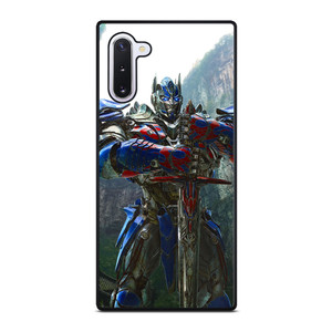 OPTIMUS PRIME WITH SWORD Samsung Galaxy Note 10 Case