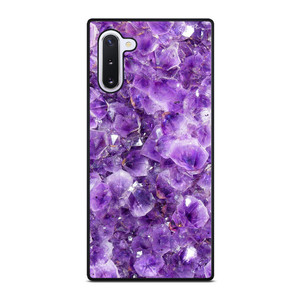 PURPLE CRYSTAL MARBLE PATTERN Samsung Galaxy Note 10 Case PURPLE CRYSTAL MARBLE PATTERN Samsung Galaxy Note 10 Case