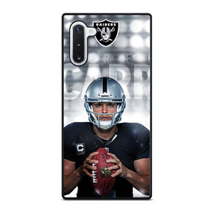 OAKLAND RAIDERS DEREK CARR Samsung Galaxy Note 10 Case