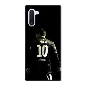LIONEL MESSI BLACK AND WHITE Samsung Galaxy Note 10 Case