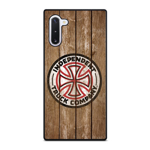 INDEPENDENT TRUCK LOGO WOODEN Samsung Galaxy Note 10 Case
