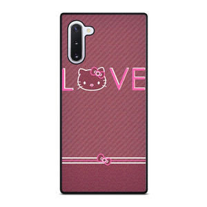 HELLO KITTY PINK LOVE 2 Samsung Galaxy Note 10 Case