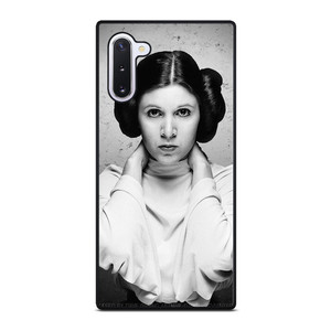 CARRIE FISHER PRINCESS LEIA STAR WARS 2 Samsung Galaxy Note 10 Case CARRIE FISHER PRINCESS LEIA STAR WARS 2 Samsung Galaxy Note 10 Case