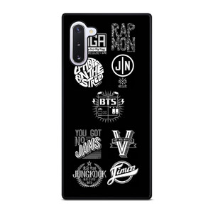 BTS BANGTAN BOYS KPOP LOGO Samsung Galaxy Note 10 Case BTS BANGTAN BOYS KPOP LOGO Samsung Galaxy Note 10 Case