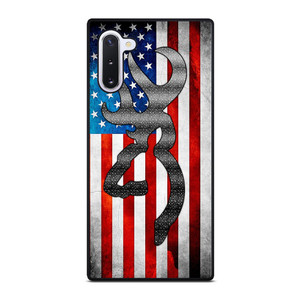 BROWNING AMERICAN FLAG Samsung Galaxy Note 10 Case BROWNING AMERICAN FLAG Samsung Galaxy Note 10 Case