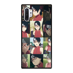 SARADA UCHIHA COLLAGE Samsung Galaxy Note 10 Plus Case SARADA UCHIHA COLLAGE Samsung Galaxy Note 10 Plus Case