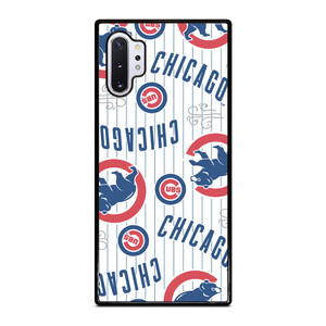 CHICAGO CUBS PATTERN Samsung Galaxy Note 10 Plus Case CHICAGO CUBS PATTERN Samsung Galaxy Note 10 Plus Case