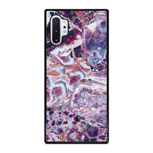 PURPLE CRYSTAL MARBLE PATTERN 2 Samsung Galaxy Note 10 Plus Case