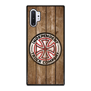 INDEPENDENT TRUCK LOGO WOODEN Samsung Galaxy Note 10 Plus Case