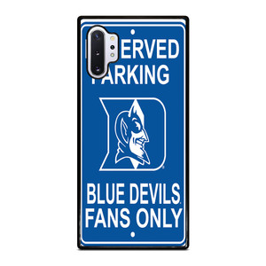 DUKE BLUE DEVILS PARKING SIGNS Samsung Galaxy Note 10 Plus Case DUKE BLUE DEVILS PARKING SIGNS Samsung Galaxy Note 10 Plus Case