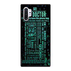 DOCTOR WHO TARDIS Samsung Galaxy Note 10 Plus Case DOCTOR WHO TARDIS Samsung Galaxy Note 10 Plus Case