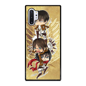 CHIBI ATTACK ON TITAN Samsung Galaxy Note 10 Plus Case CHIBI ATTACK ON TITAN Samsung Galaxy Note 10 Plus Case