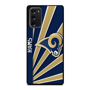 LOS ANGELES RAMS LOGO Samsung Galaxy Note 20 Case LOS ANGELES RAMS LOGO Samsung Galaxy Note 20 Case