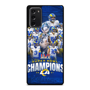 LOS ANGELES RAMS CHAMPIONS Samsung Galaxy Note 20 Case LOS ANGELES RAMS CHAMPIONS Samsung Galaxy Note 20 Case