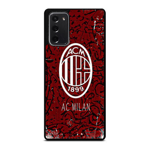 AC MILAN FOOTBALL CLUB LOGO Samsung Galaxy Note 20 Case AC MILAN FOOTBALL CLUB LOGO Samsung Galaxy Note 20 Case